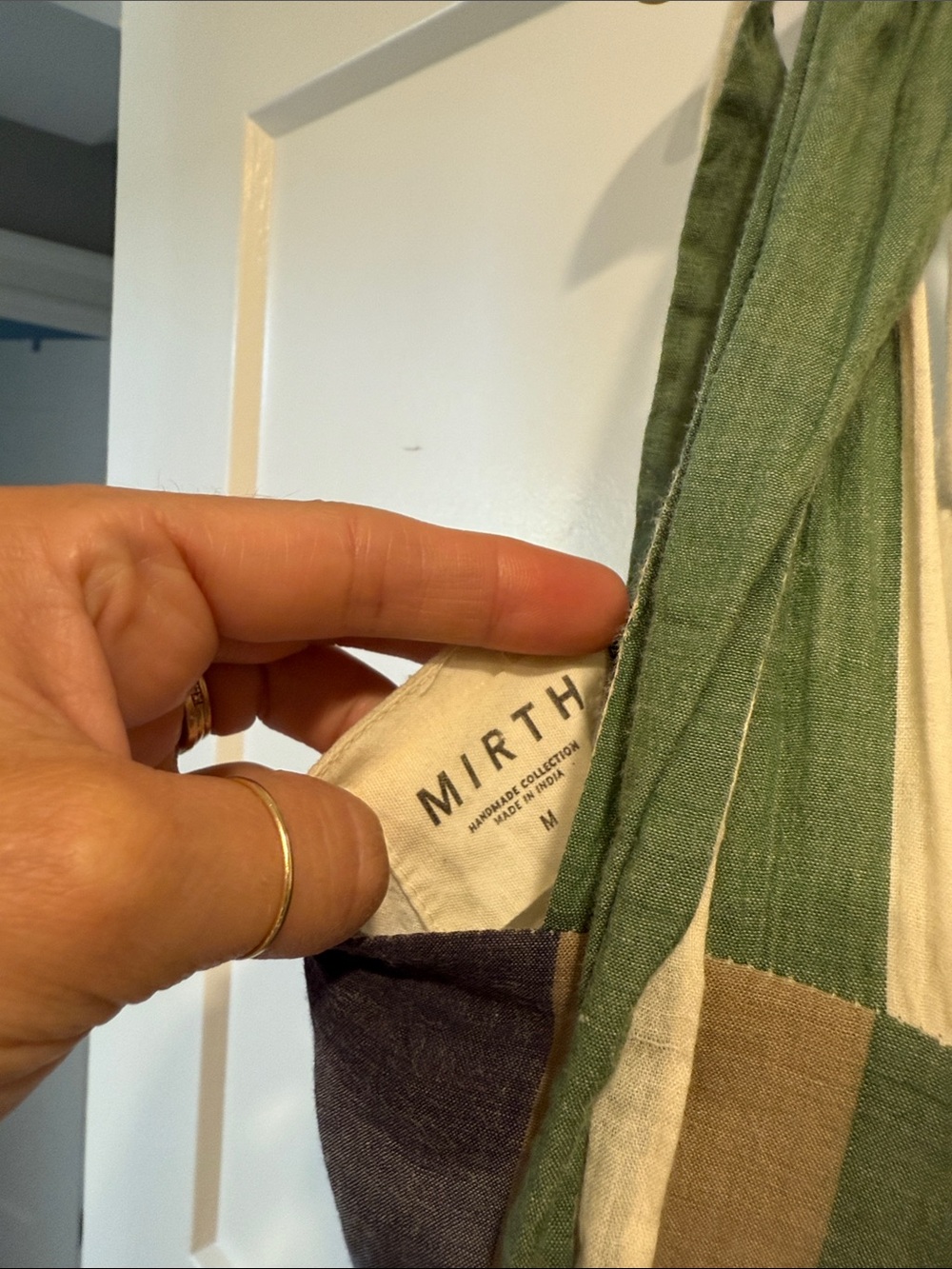 Mirth Green Striped Maxi Dress - Picture 7 of 8